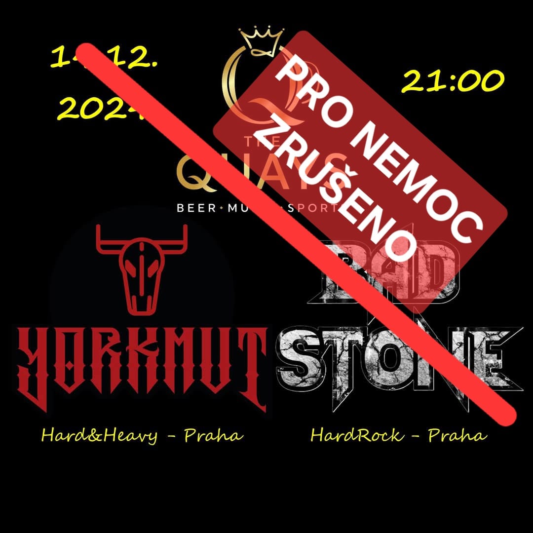 Yorkmut a Bad Stone v The Quays PRO NEMOC ZRUŠENO
