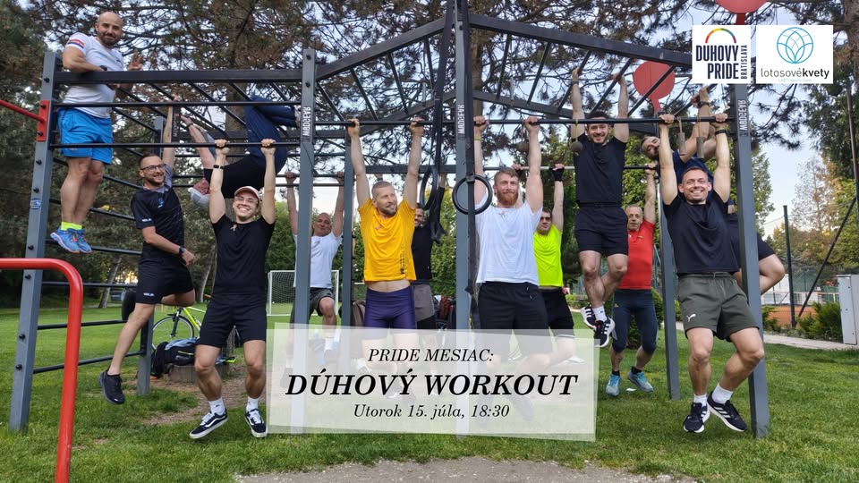 PRIDE MESIAC: DÚHOVÝ WORKOUT