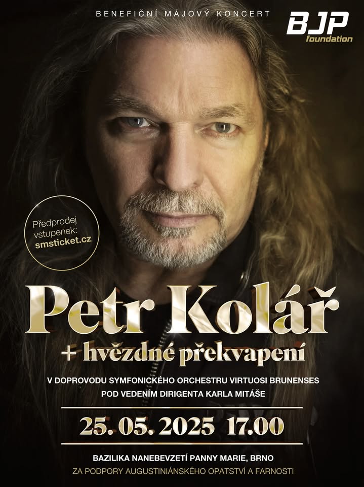 Benefiční májový koncert - Petr Kolář