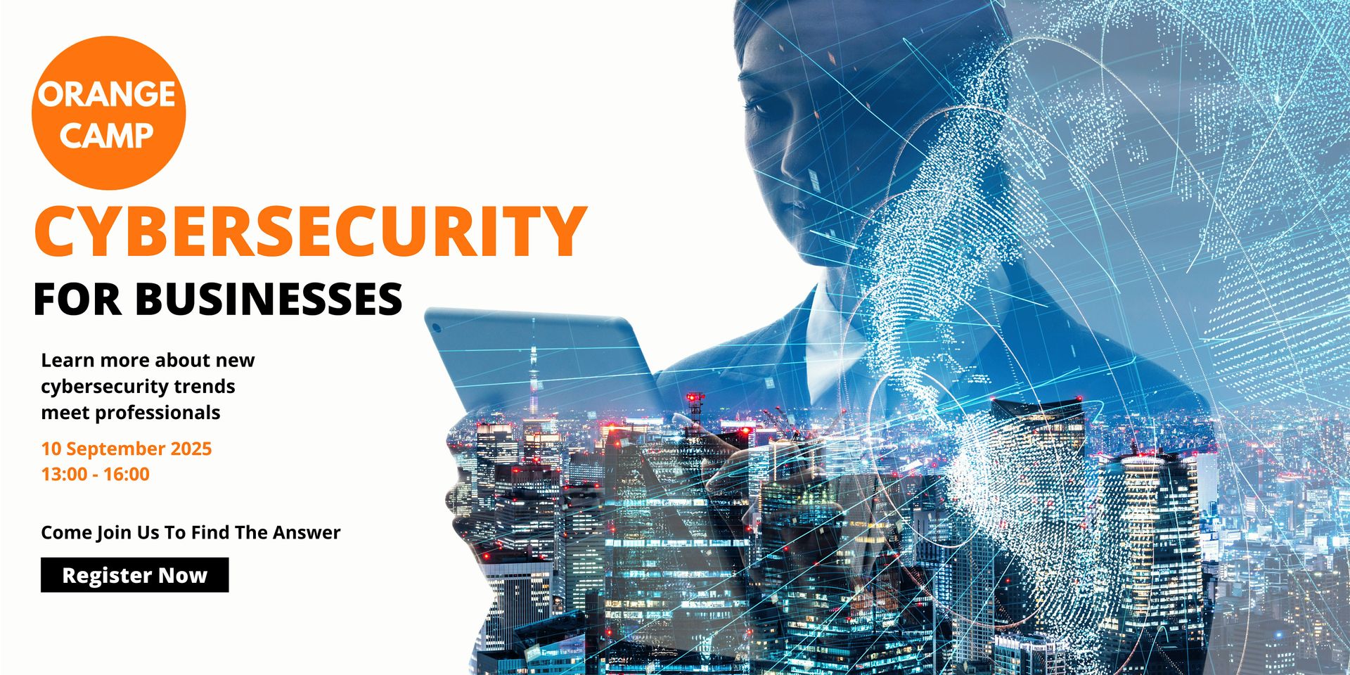 Cybersecurity for Businesses @Cybersec Netherlands