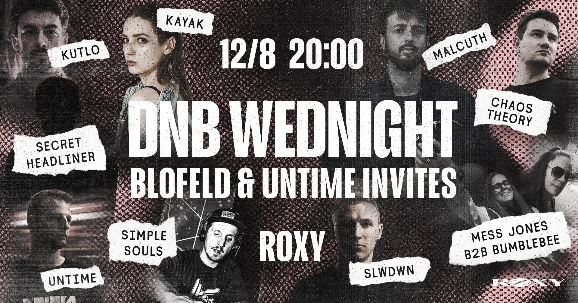 DNB WEDNIGHT: BLOFELD & UNTIME INVITES ∞ ROXY PRAGUE 12.8.