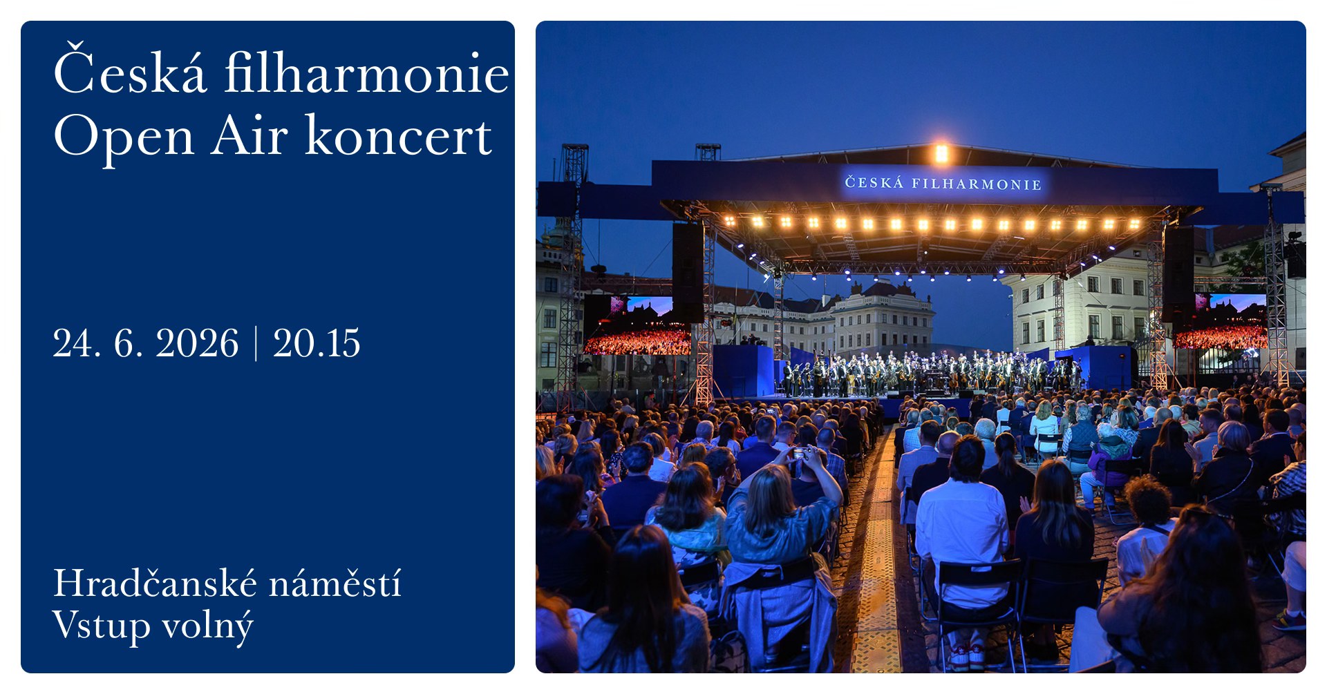 Česká filharmonie • Open Air koncert 2026