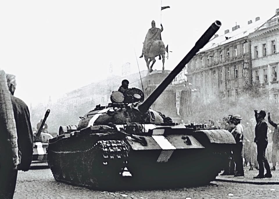 58.vyroci invaze "spřátelených vojsk varšavské smlouvy do ČSSR