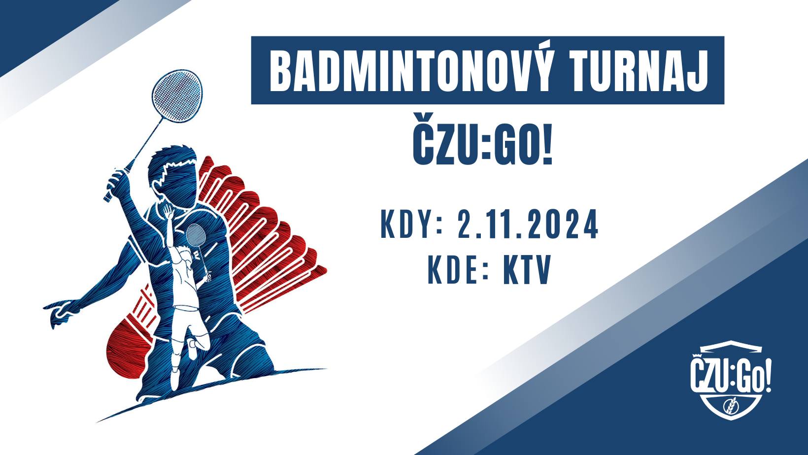Badmintonový turnaj ČZU:Go! 2024