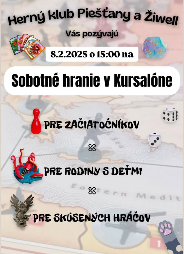 Sobotné hranie v Kursalóne.