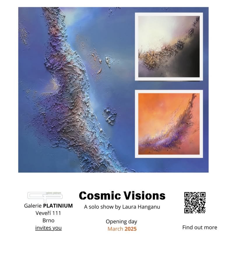 Cosmic Visions - solo show by Laura Hanganu