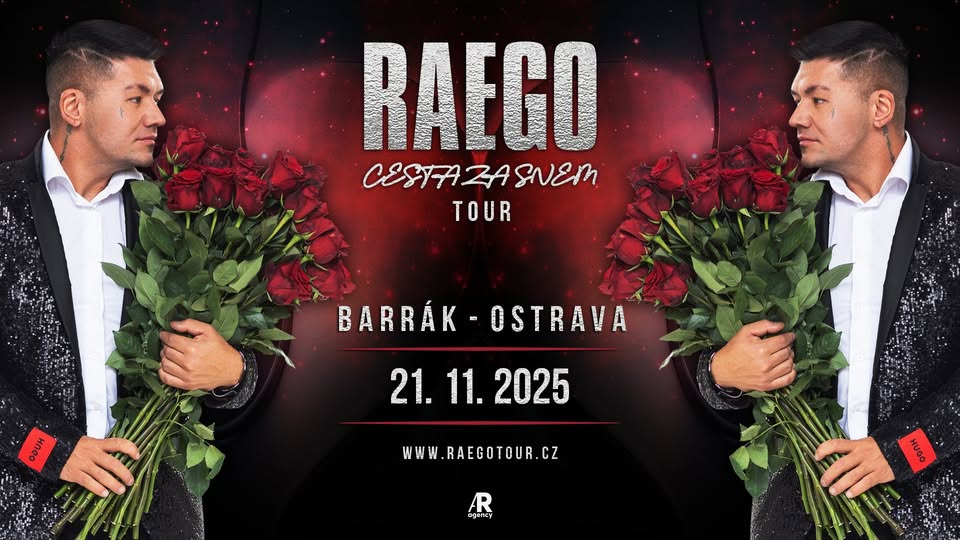 RAEGO - OSTRAVA - CESTA ZA SNEM TOUR 2025