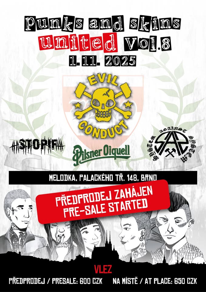 PUNKS and SKINS UNITED vol. 8