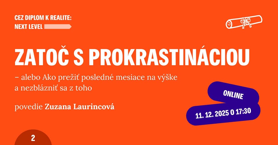 Zatoč s prokrastináciou!