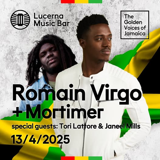 Reggae klub ★ Issue Nr. 1431 ★  Romain Virgo & Mortimer in Prague etc.