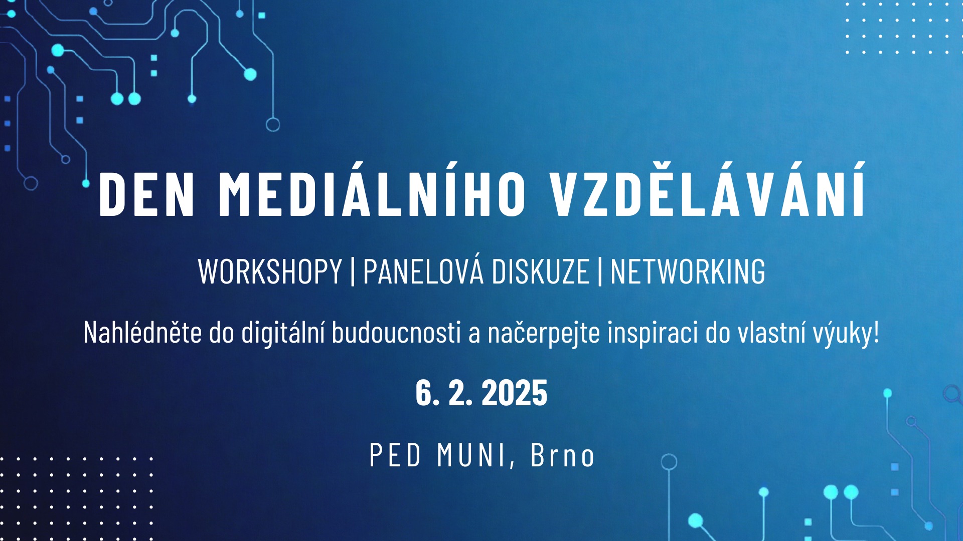 Den mediálního vzdělávání Brno