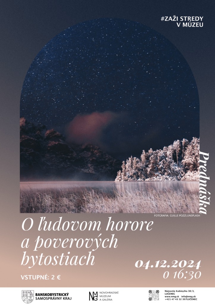 Prednáška: O ľudovom horore a poverových bytostiach