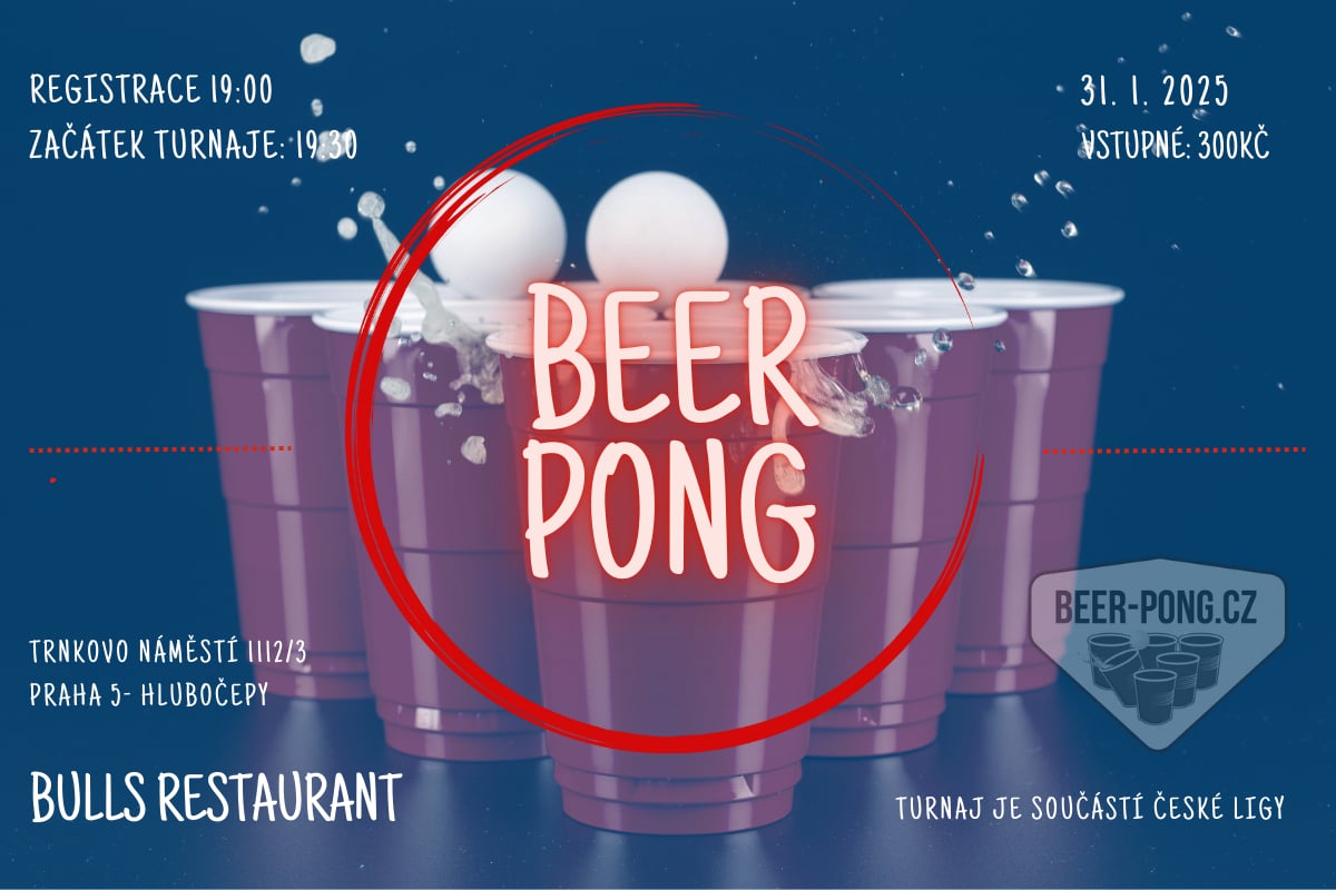 Beer-pong Czech League Praha 2025
