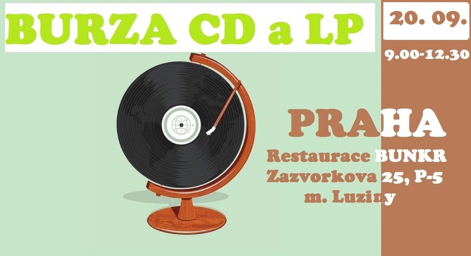 BURZA CD a LP, Praha