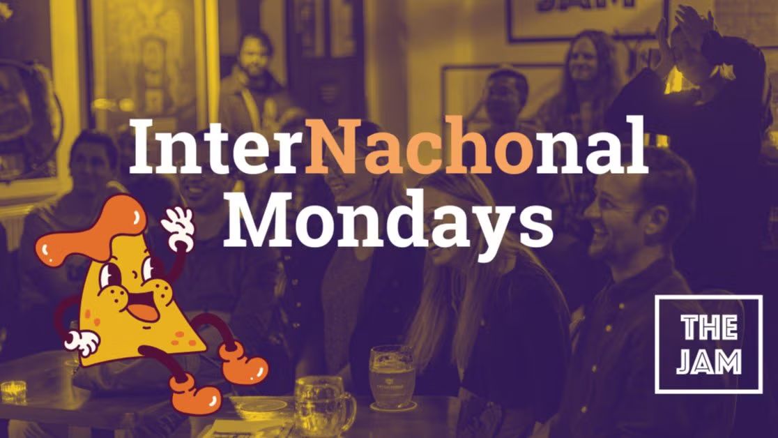 ✨ InterNachonal Mondays @ The Jam & Play Ping Pong at our summer Garden