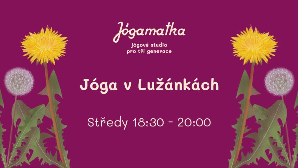 Jóga v Lužánkách s Jógamatkou
