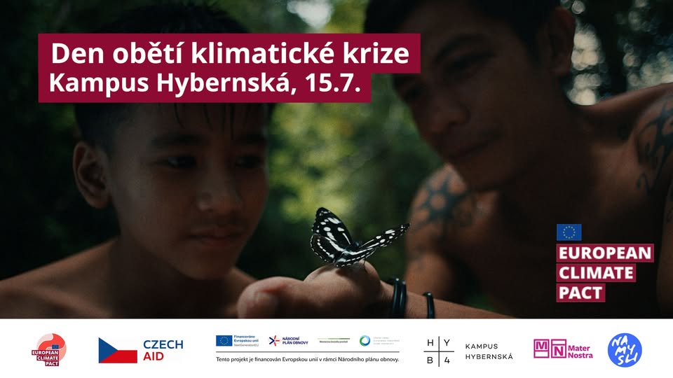 Den obětí klimatické krize v Kampusu Hybernská