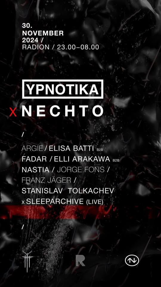 YPNOTIKA x NECHTO