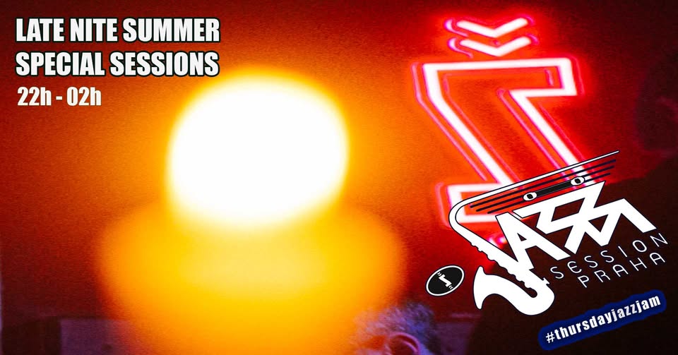 Summer Late Nite JAZZ JAM & band live music happening Thursday.