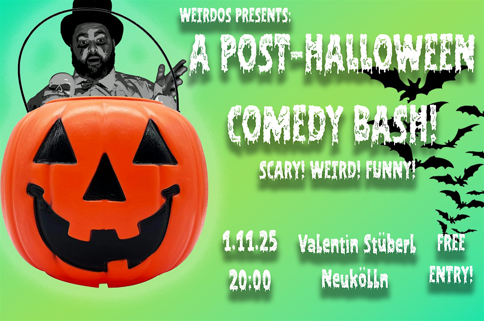 Post-Halloween Comedy Bash