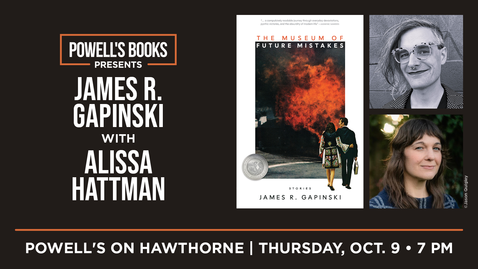 Powell's Books: James R. Gapinski in Conversation With Alissa Hattman