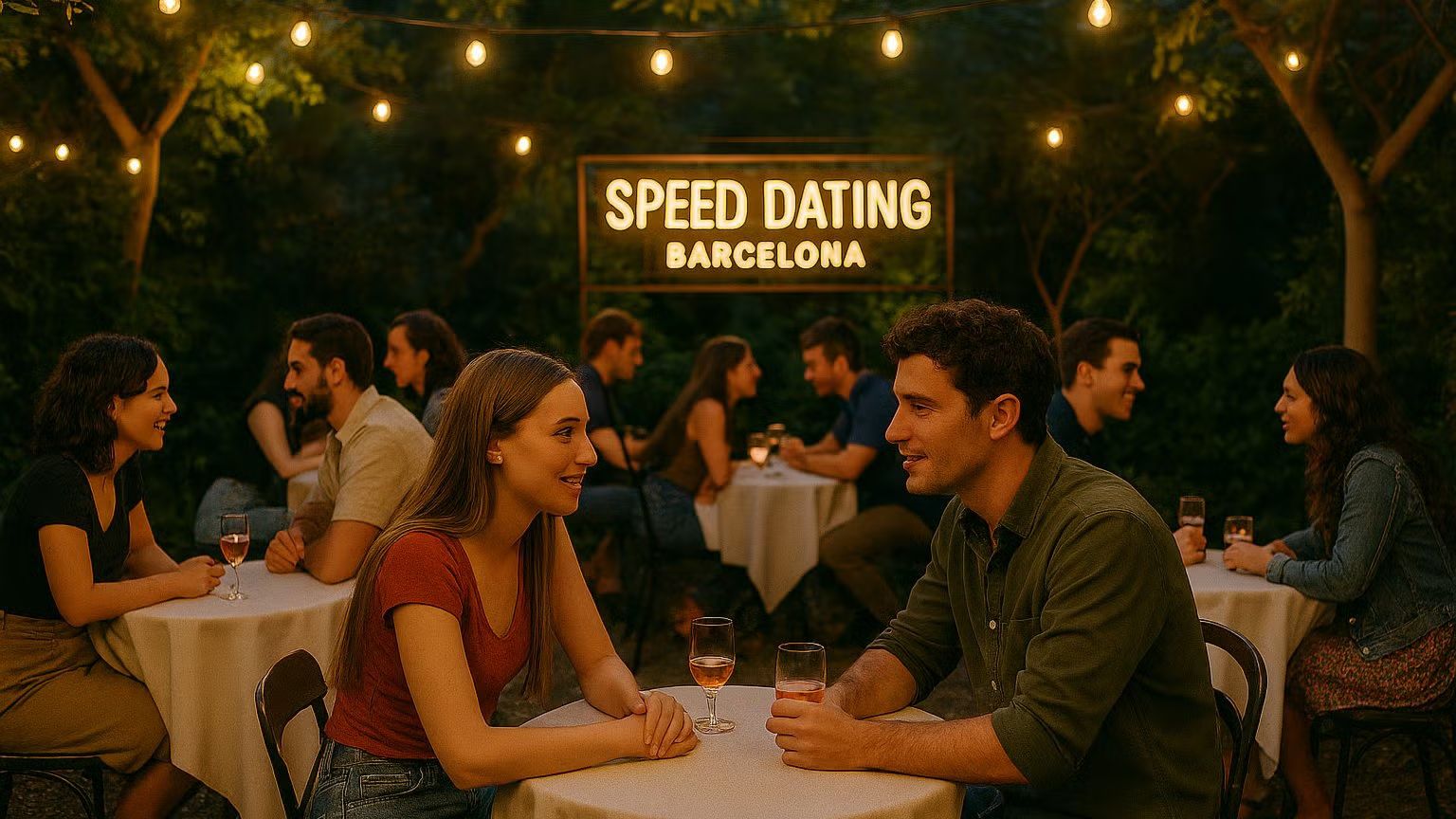 FIRST DATES EXPRESS (age: 44-60) in Barcelona at ALICE'S SECRET GARDEN.