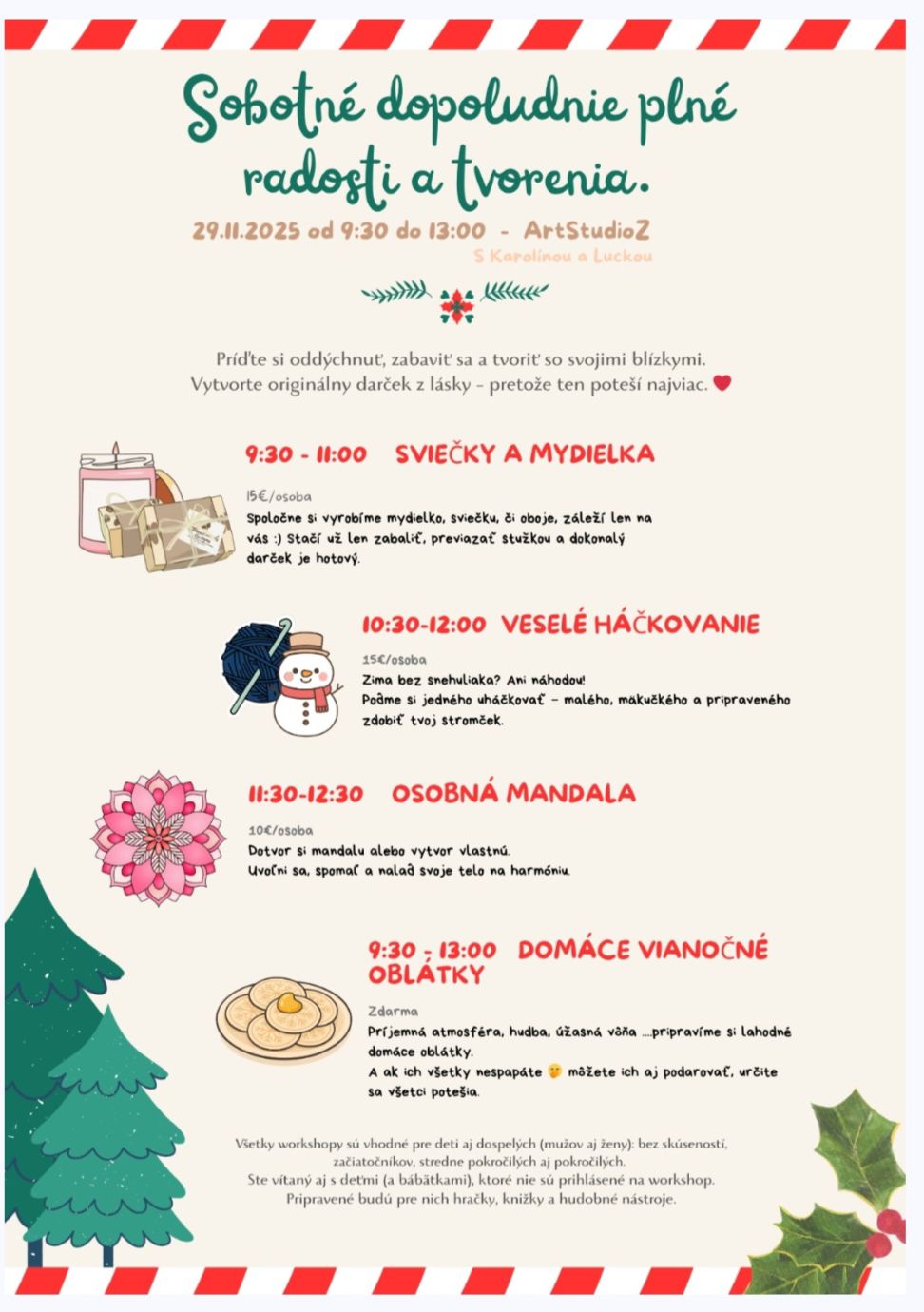 Sobotné dopoludnie plné radosti a tvorenia