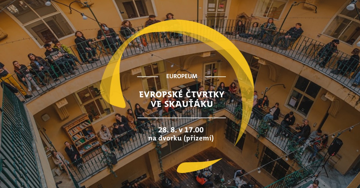 Evropský čtvrtek ve Skauťáku s Jitkou Pánek Jurkovou