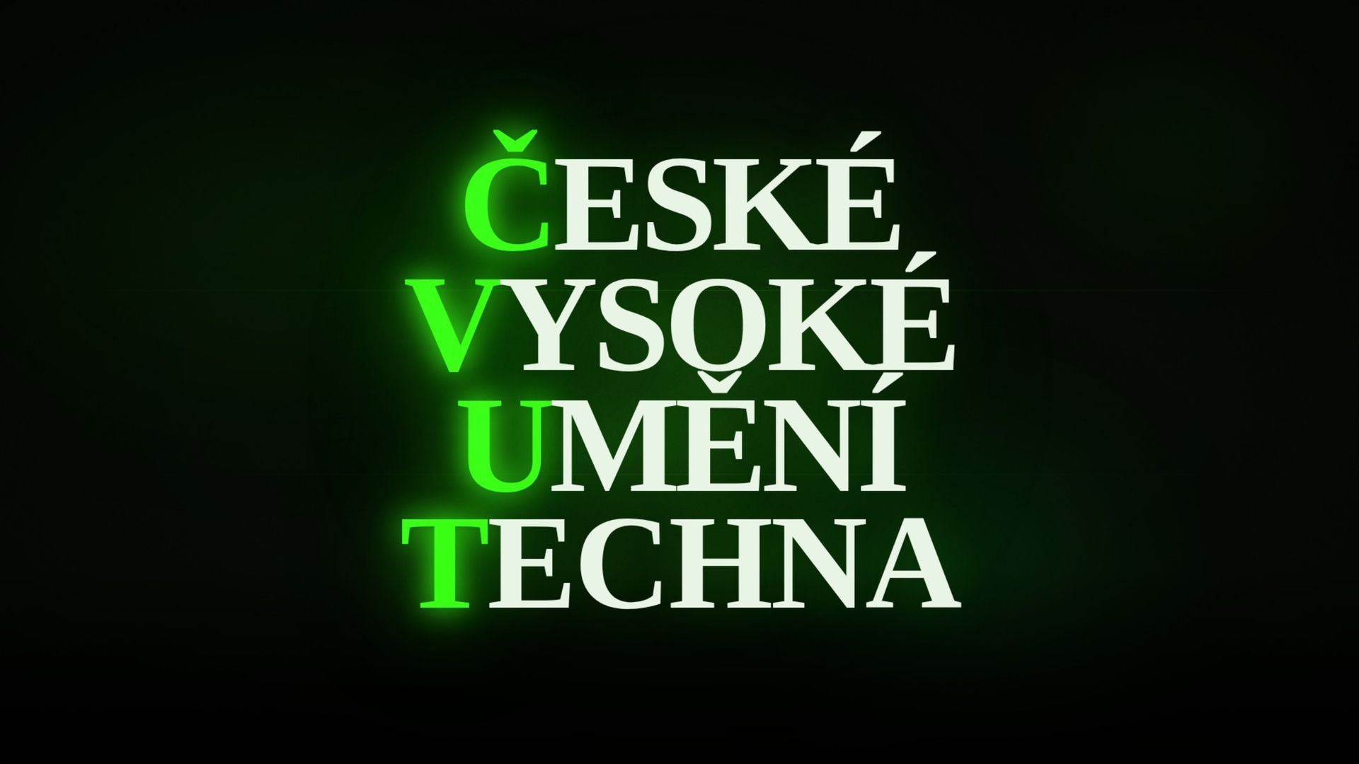 České vysoké umění techna