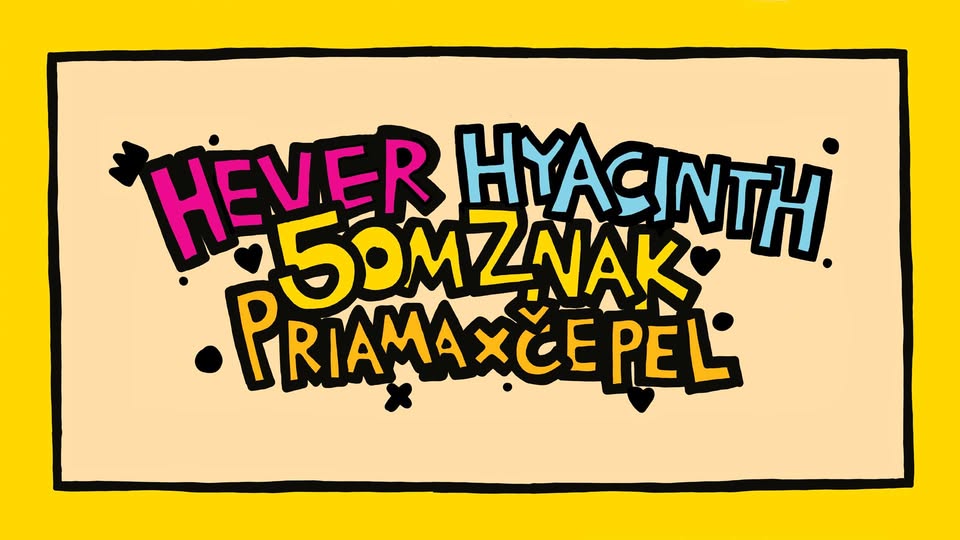 ŽALÁR: 50m znak, Hyacinth, Hever, Priama Čepel
