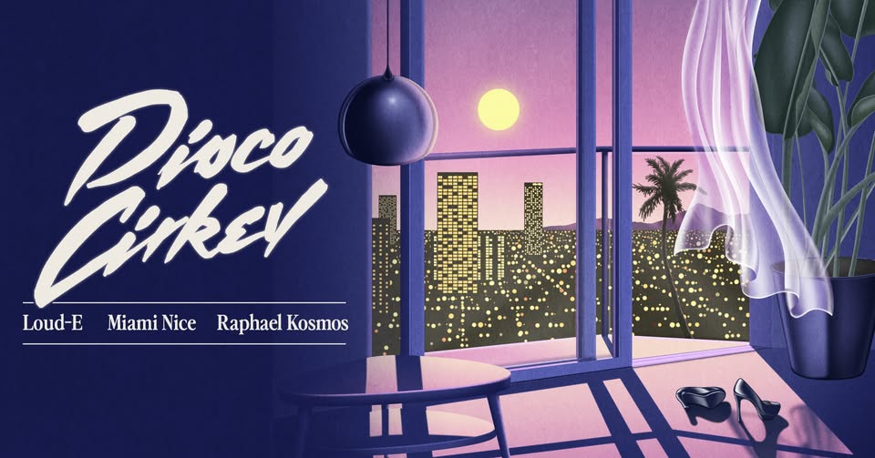 Disco Církev w/ Loud-E, Miami Nice, Raphael Kosmos