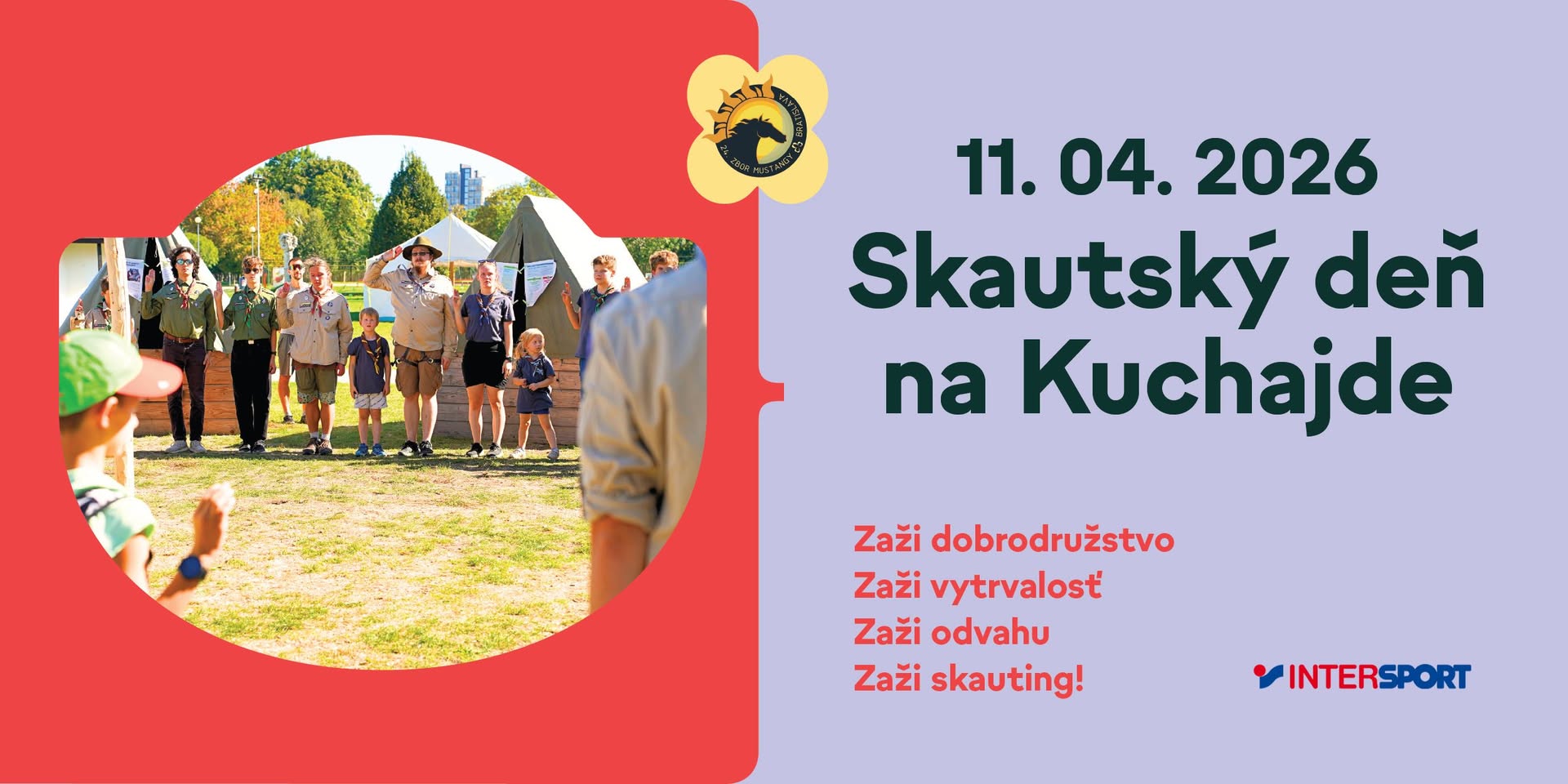 Skautský deň na Kuchajde