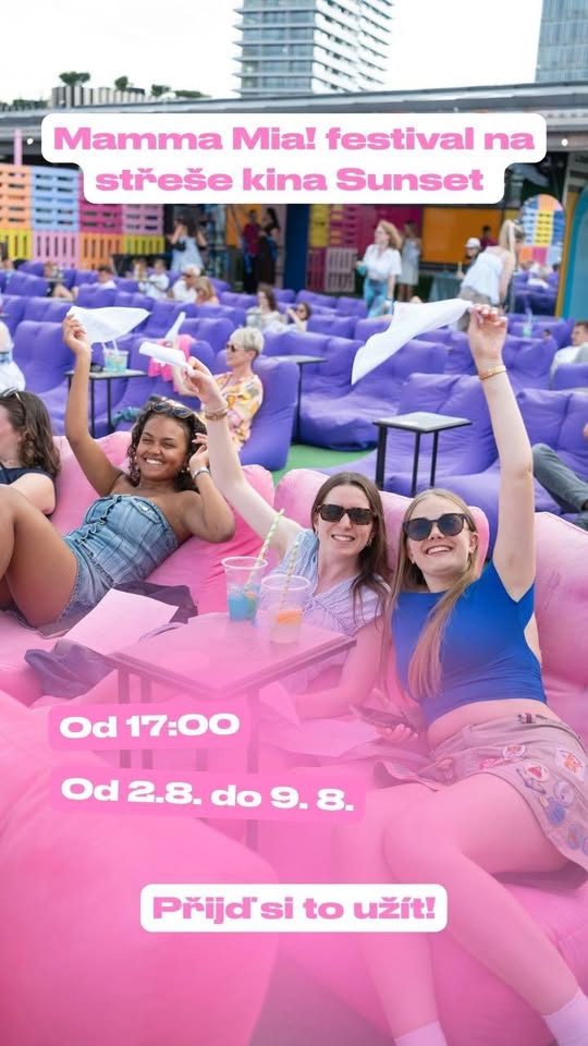 Mamma Mia! festival na střeše kina Sunset