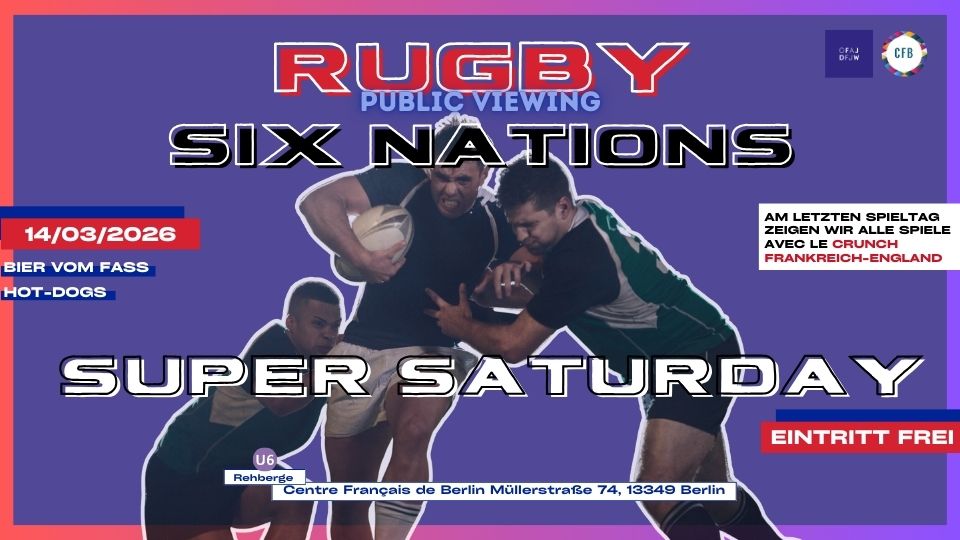 RUGBY PUBLIC VIEWING: SIX NATIONS SUPER SATURDAY