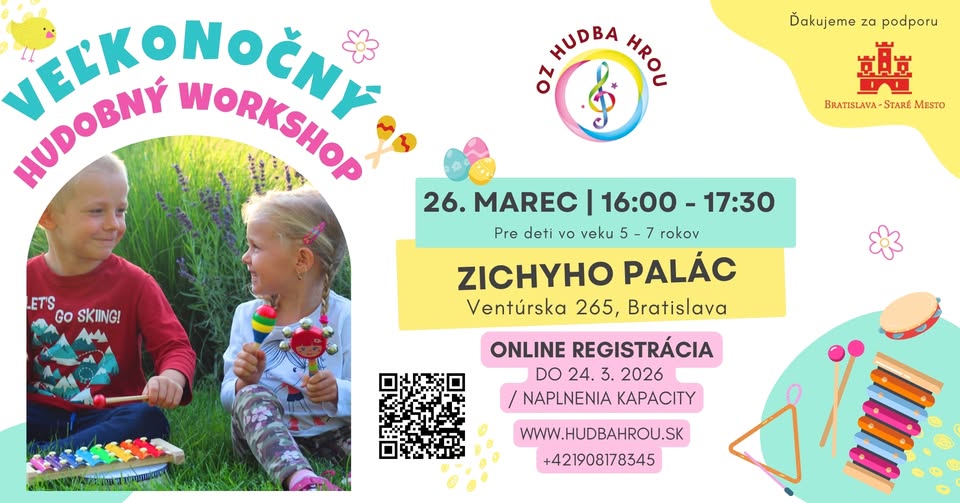 Veľkonočné spievanky– veselý hudobný workshop