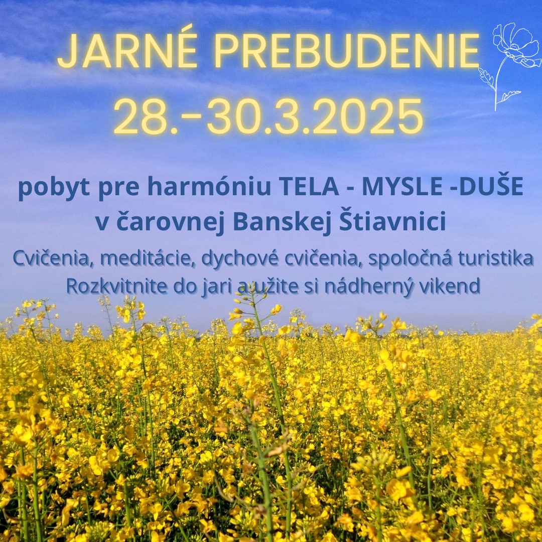 POBYT JARNÉ PREBUDENIE