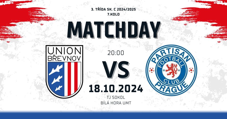 SK Union Břevnov - Partisan Prague FC B