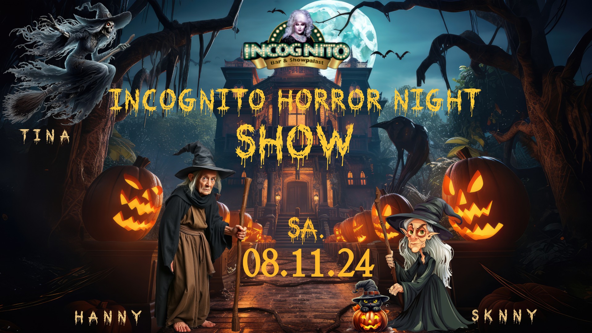 Incognito HORROR NIGHT Drag Show