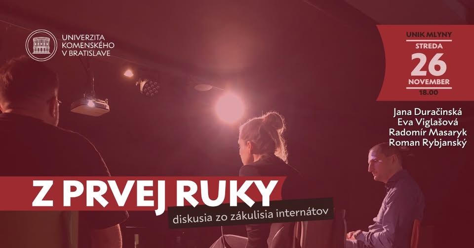 Z PRVEJ RUKY: Diskusia zo zákulisia internátov