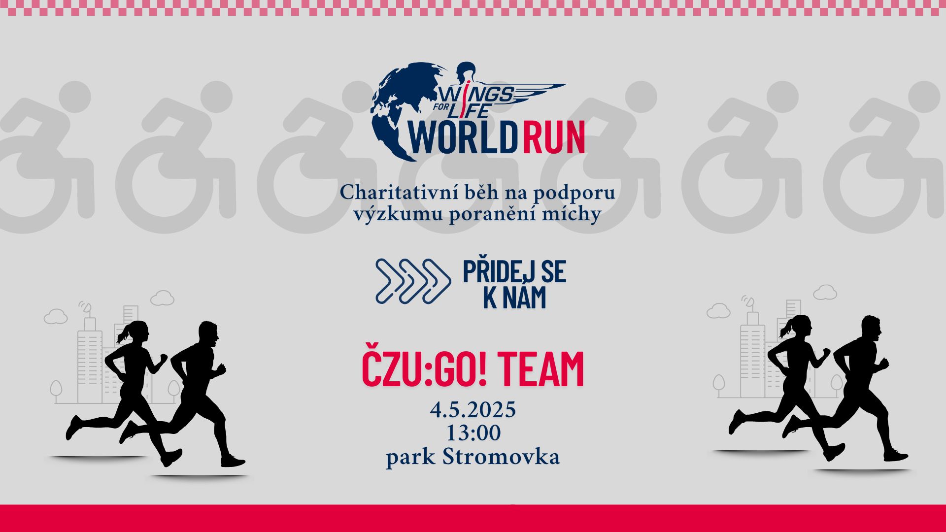 Wings for Life World Run - ČZU:Go! Team