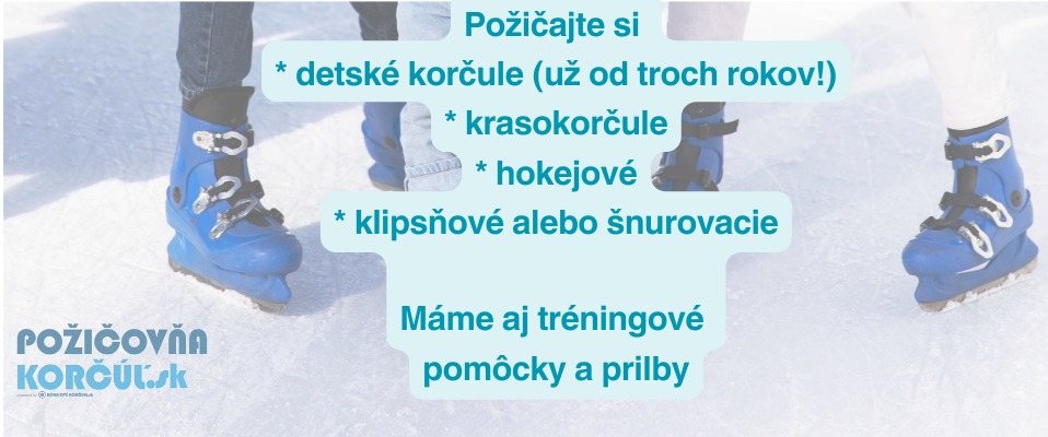 Verejné korčuľovanie ZDARMA s požičovňou