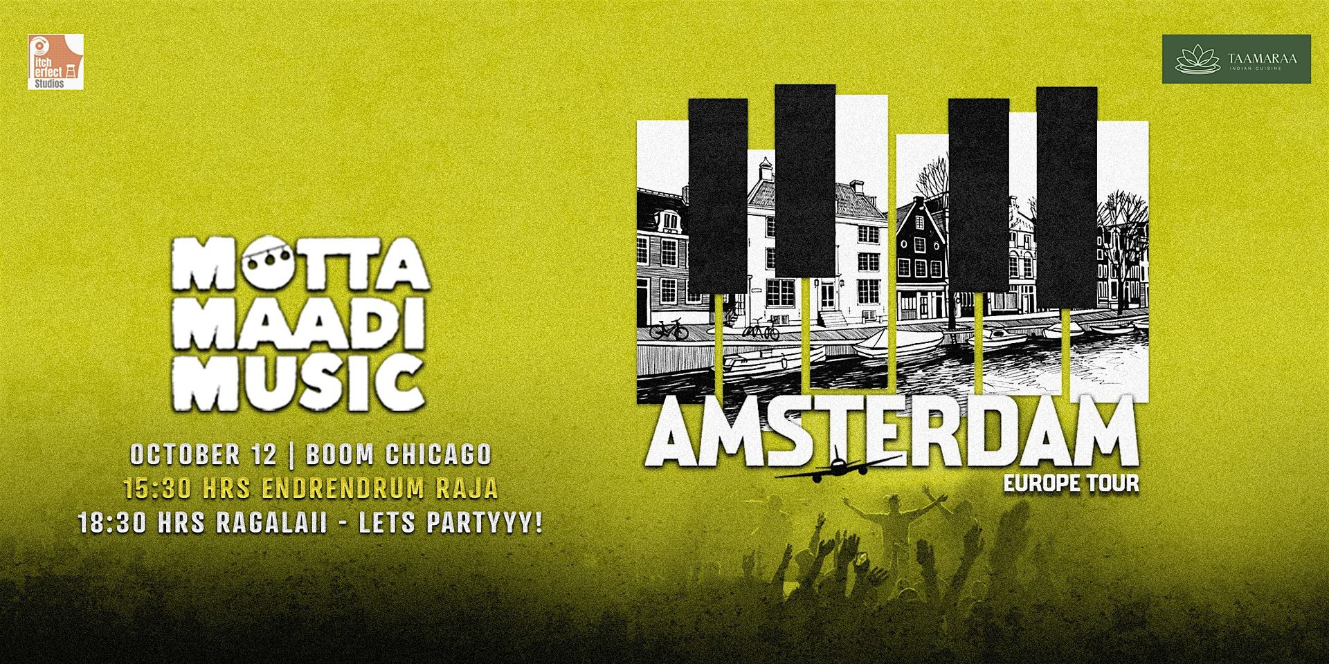 Motta Maadi Music -  Ragalaii Lets Party Amsterdam!(Europe 2025)