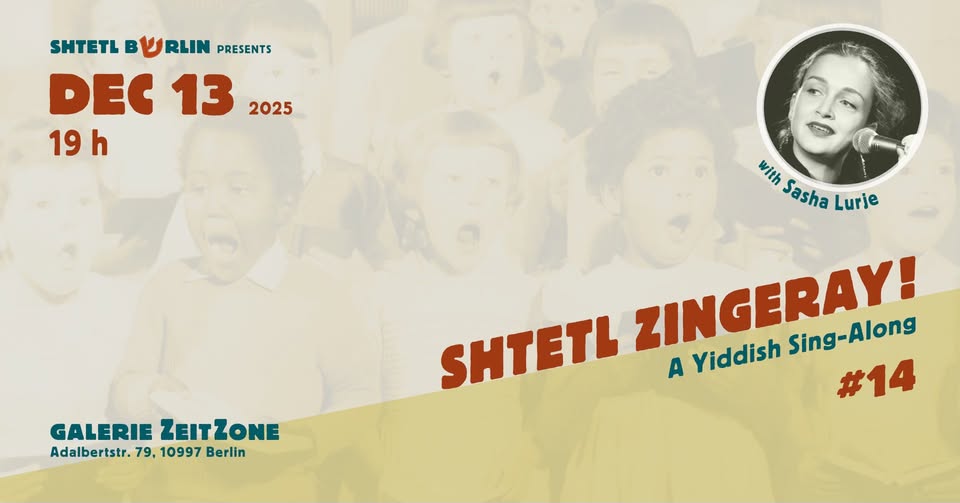 Zingeray #14: A Yiddish Sing-Along