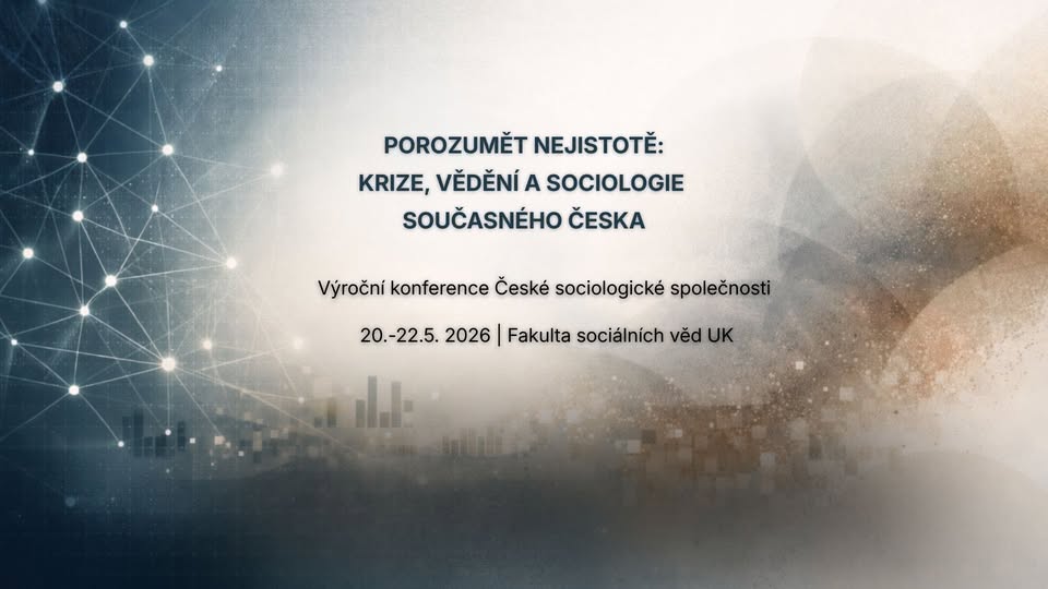 Výroční konference ČSS 2026 | 20.–22. 5. | Praha