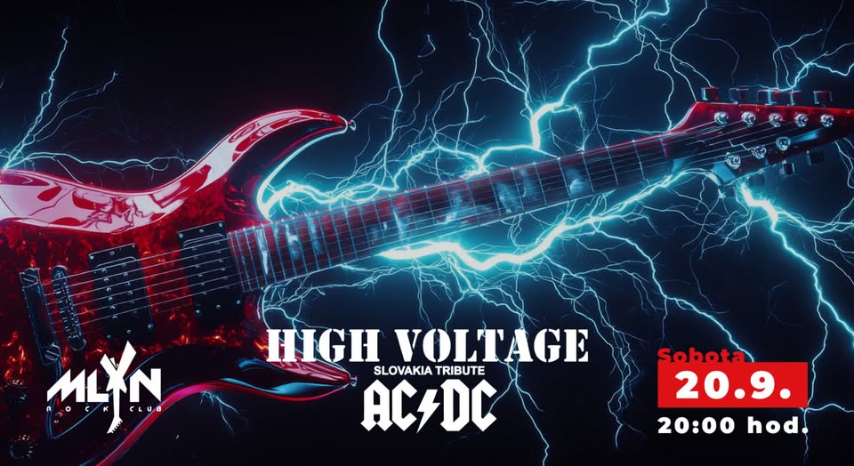 HIGH VOLTAGE AC/DC Slovakia Tribute Band v RC Mlyn Vrútky