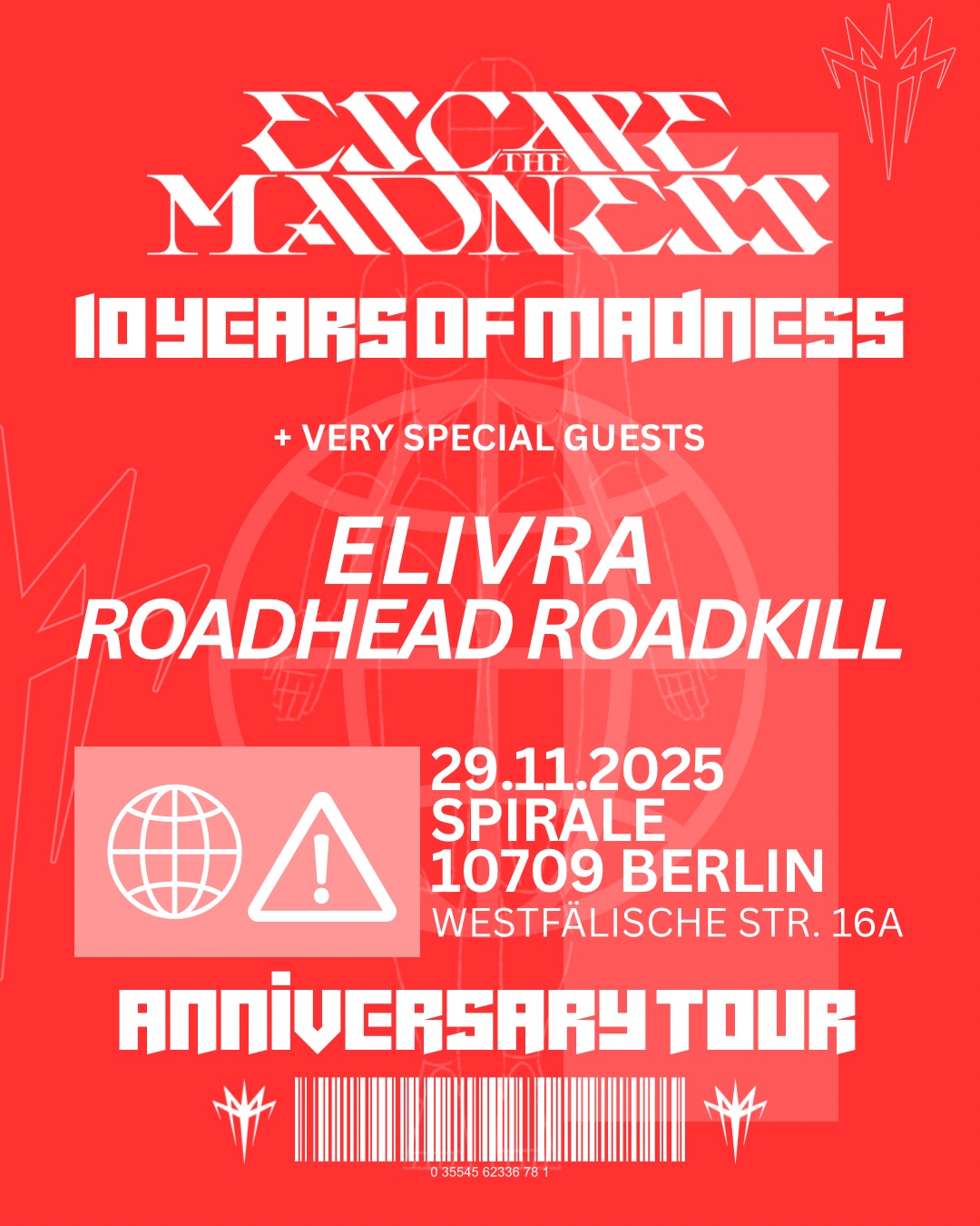 10 Years of Madness - Escape the Madness in Berlin