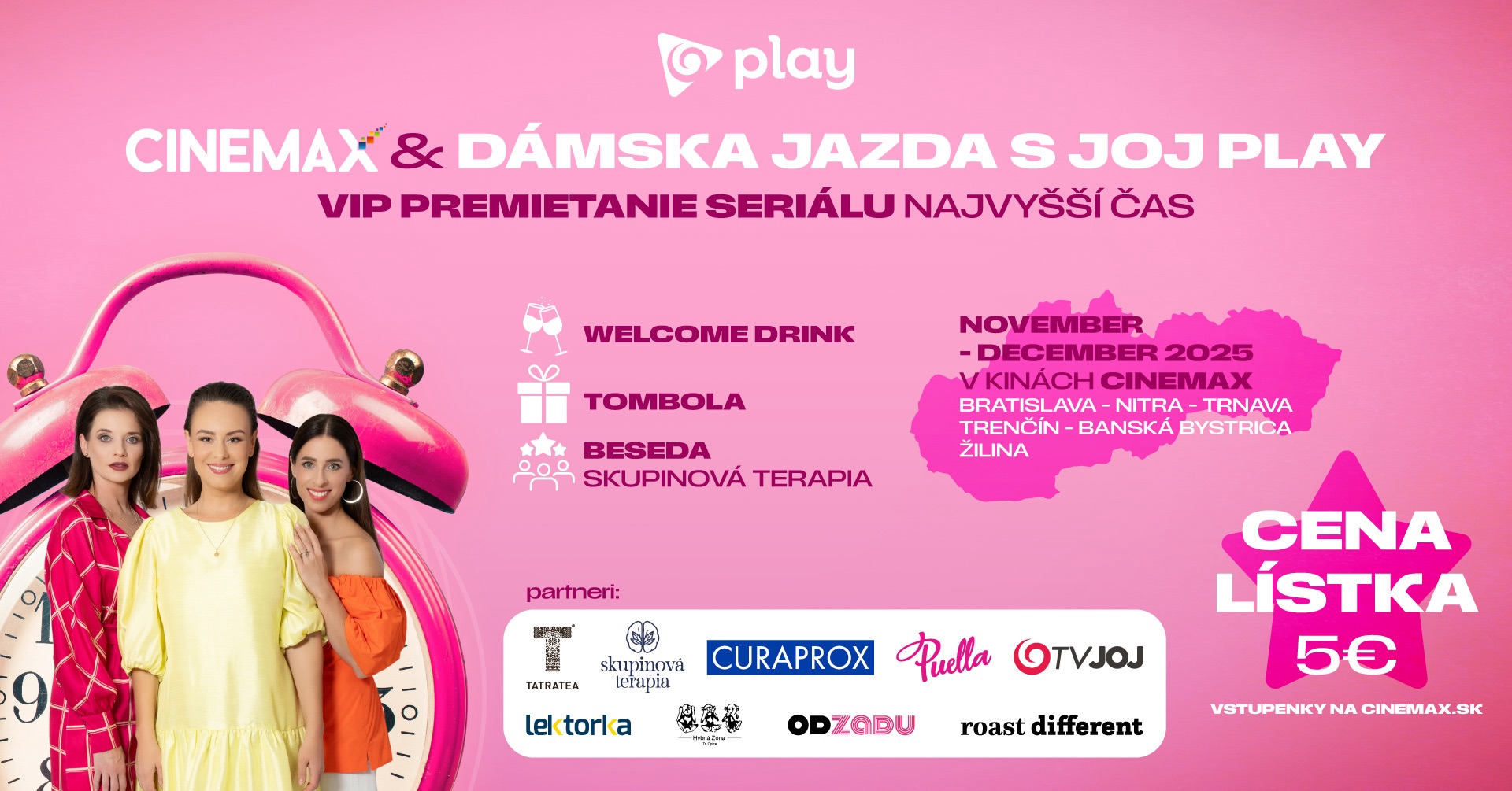 Dámska jazda s JOJ PLAY – TRNAVA