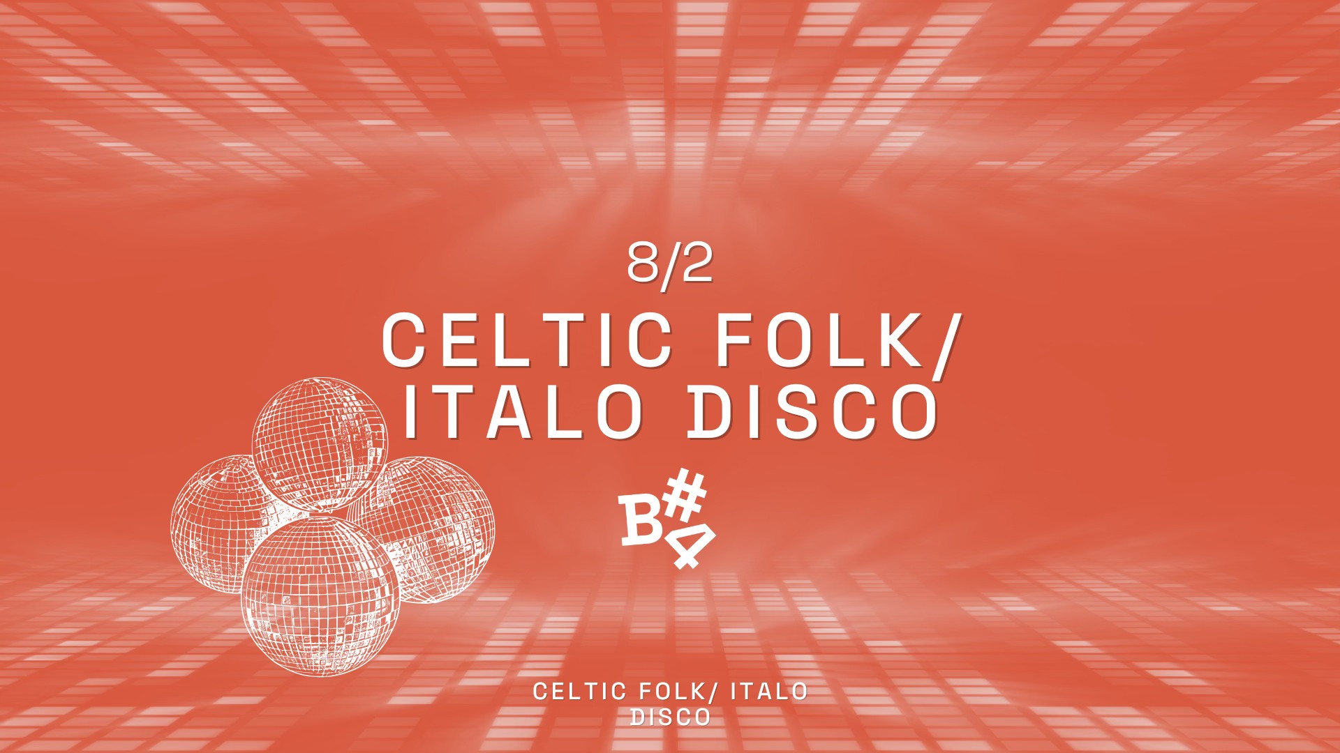 CELTIC FOLK // ITALODISCO at Burza #4! McAuley Trio (UK/ES) + La Pantera Rosa DJs (IT/ES)