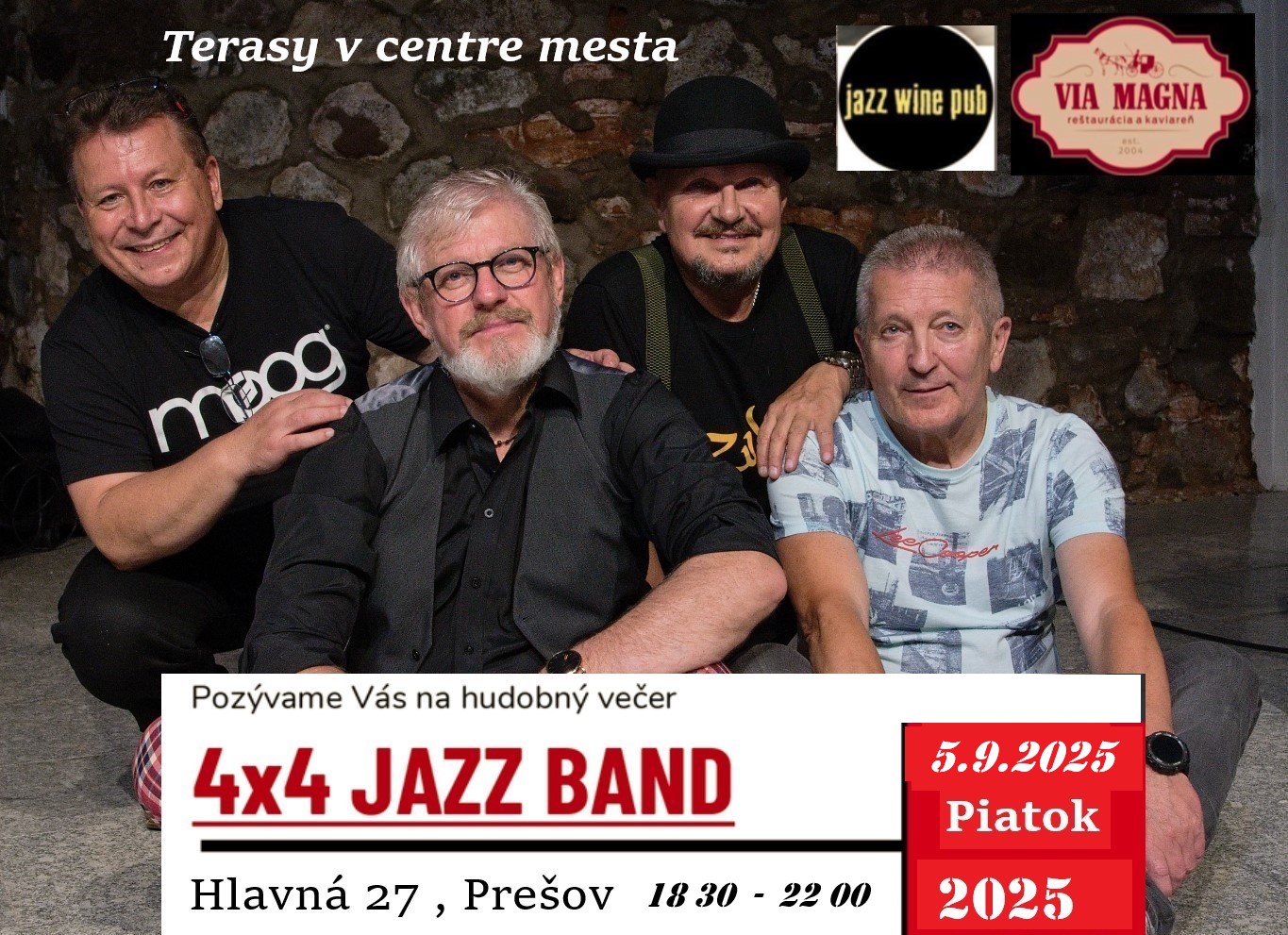 Hudobný večer v centre mesta