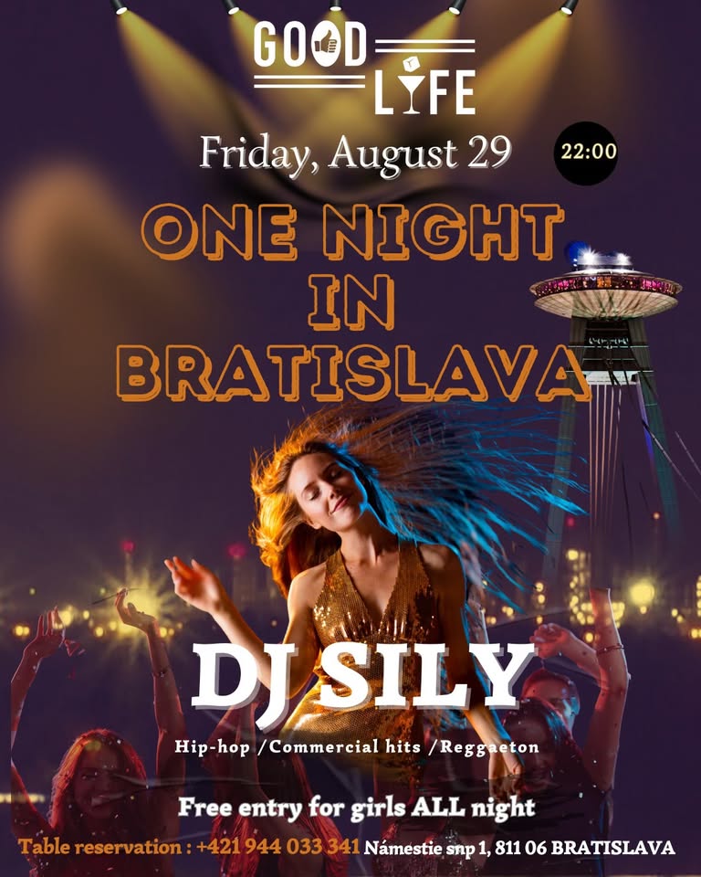 🌆 ONE NIGHT IN BRATISLAVA 🌆